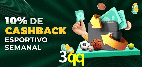 10% de bônus de cashback na 3qq